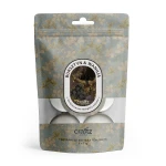 Tealighty sojowe zapachowe Bursztyn i Wanilia 6 sztuk w opakowaniu doypack – Craftz Candle