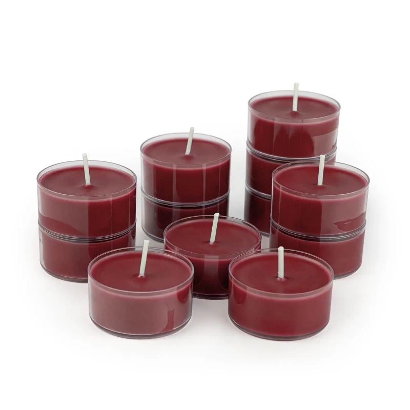Tealighty sojowe Cherry Bomb 12 sztuk w przezroczystych osłonkach – Craftz Candle