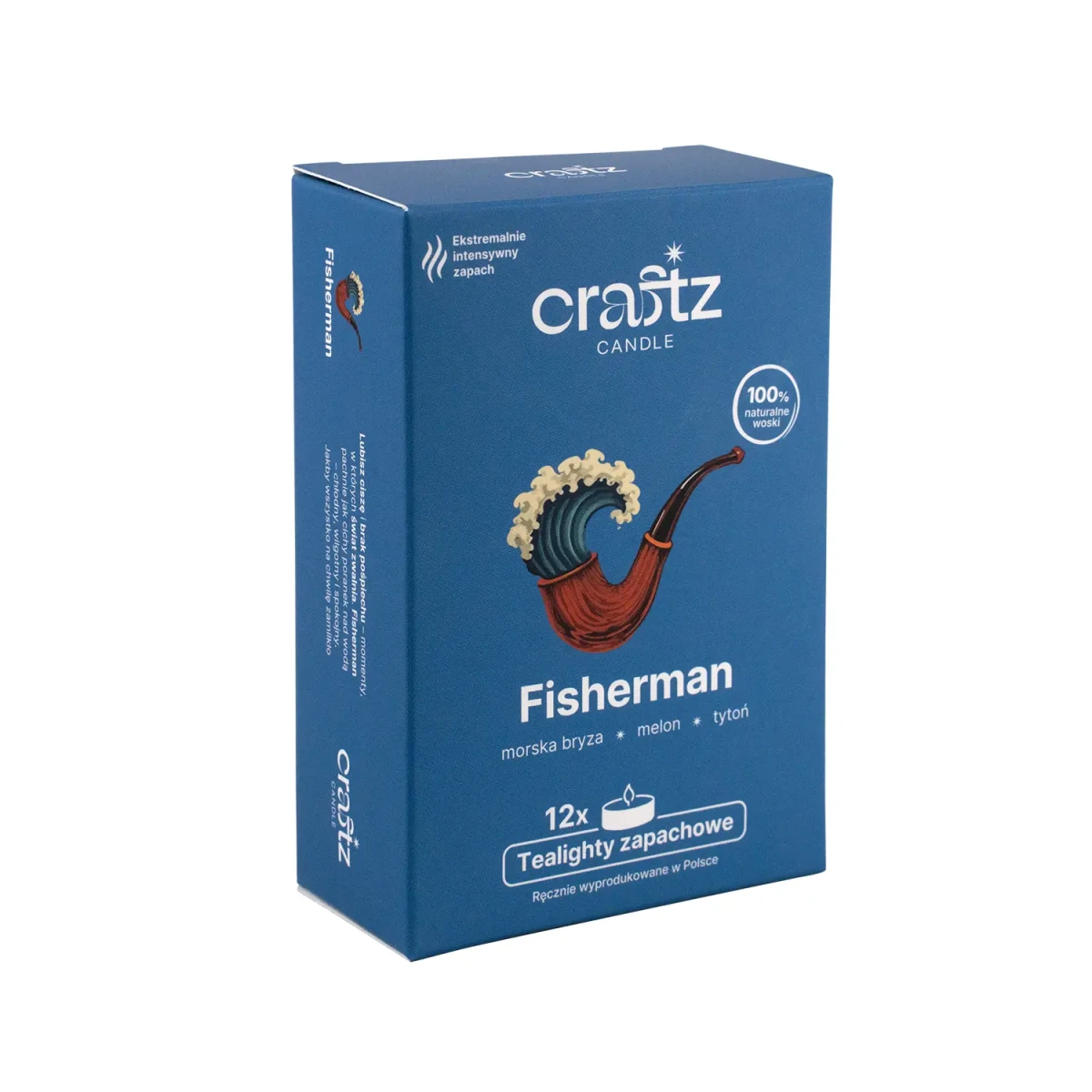Tealighty sojowe Fisherman 12 sztuk – opakowanie Craftz Candle