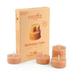 Tealighty zapachowe Birthday Cake 6 sztuk – biszkopt, mango i mleko – Craftz Candle