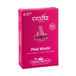 Tealighty zapachowe Pink World 6 sztuk – czerwone jagody, róża i cedr wirgilijski – Craftz Candle