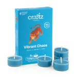Tealighty zapachowe Vibrant Chaos 6 sztuk – cytryna, lawenda i tonka – Craftz Candle
