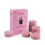 Tealighty sojowe Wonderland 12 sztuk z opakowaniem – Craftz Candle