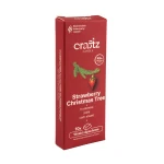 Woski zapachowe Strawberry Christmas Tree 10 sztuk – truskawka, jodła i cedr atlaski – Craftz Candle