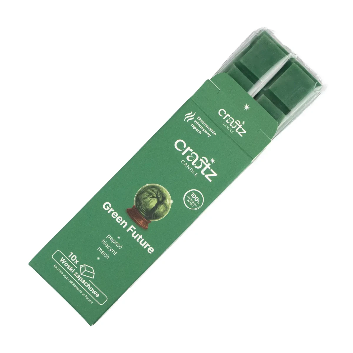 Woski zapachowe Green Future 10 sztuk w opakowaniu – Craftz Candle