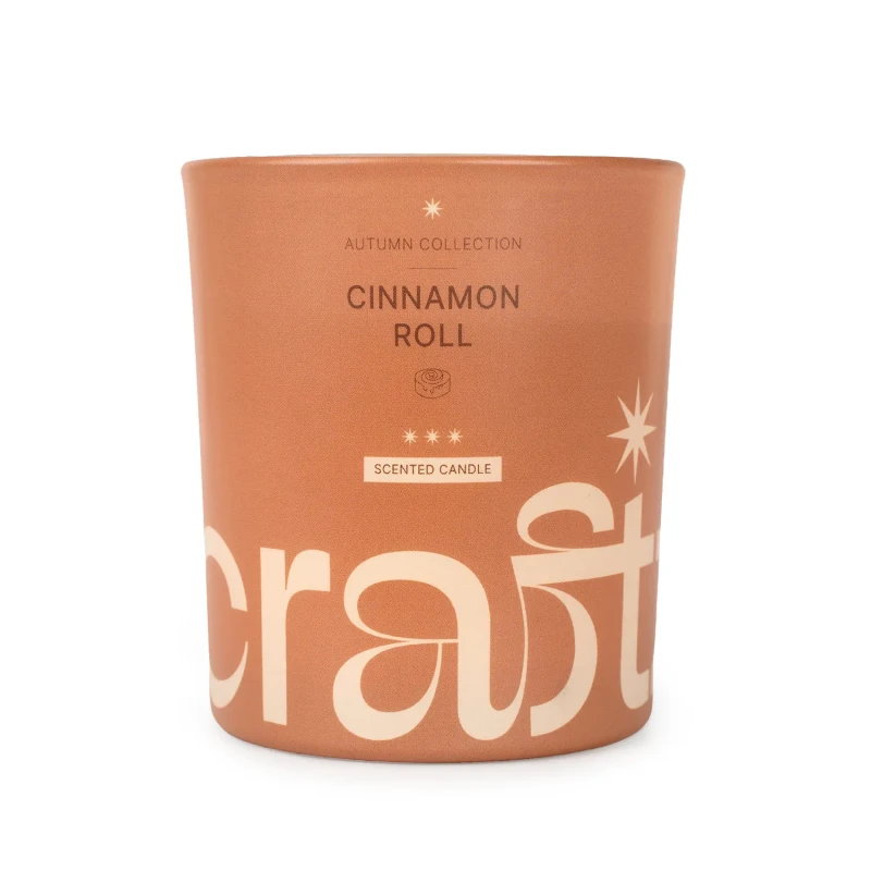 Świeca zapachowa Cinnamon Roll – Autumn Collection – Craftz Candle