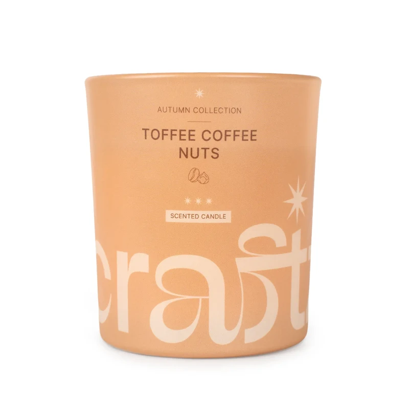 Świeca zapachowa Toffee Coffee Nuts – Autumn Collection – Craftz Candle