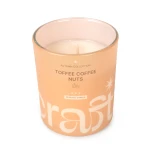 Świeca zapachowa Toffee Coffee Nuts w szkle – Autumn Collection – Craftz Candle